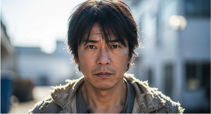 40代男性のNGな写真例