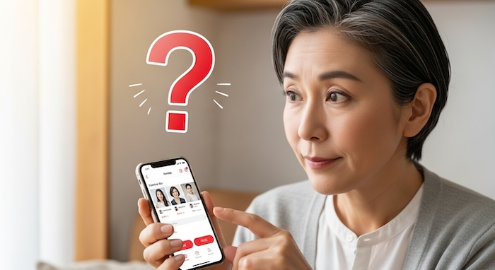 マッチングアプリ50代やばい実情