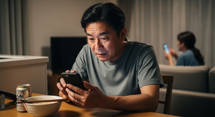 マッチングアプリ50代やばい既婚者