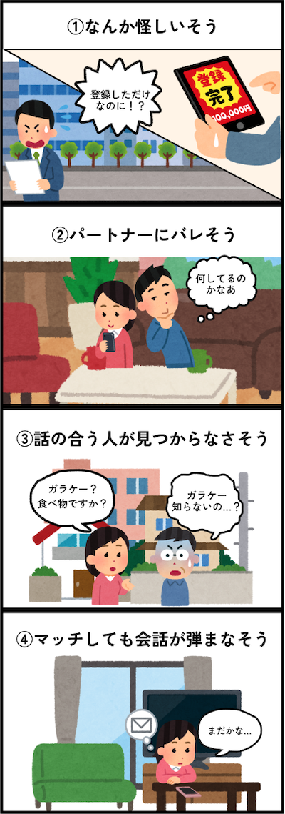 ミートの4つの悩みを解決してくれる特徴