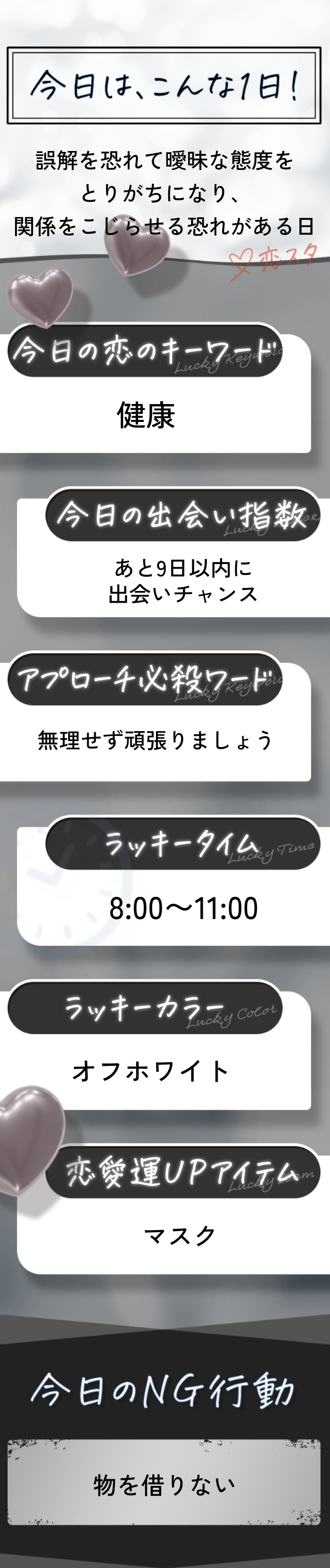 12/7の大凶・破滅だったあなたの運勢
