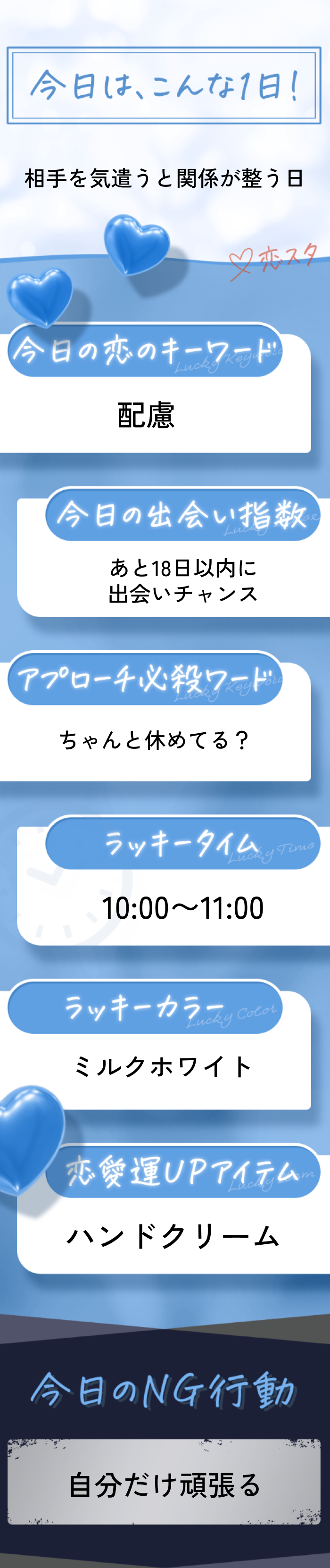 2/9の中吉・吉だったあなたの運勢